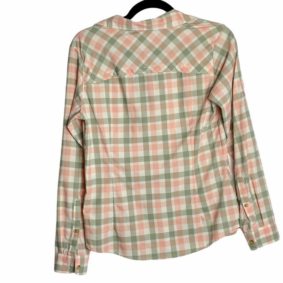 Guided Series Women's Grander Mountain Pink Long Sleeve Plaid Shirt - Picture 2 of 6
